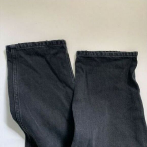 Topshop Over the Bump Mom Jeans 10 Black - Picture 6 of 8